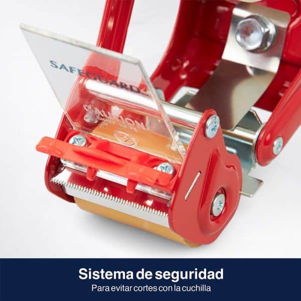 Precintadora aplicadora de precinto para rollos de 50 mm